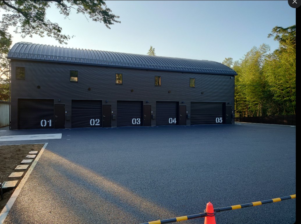 鉄骨基礎工事及び舗装工事 御殿場