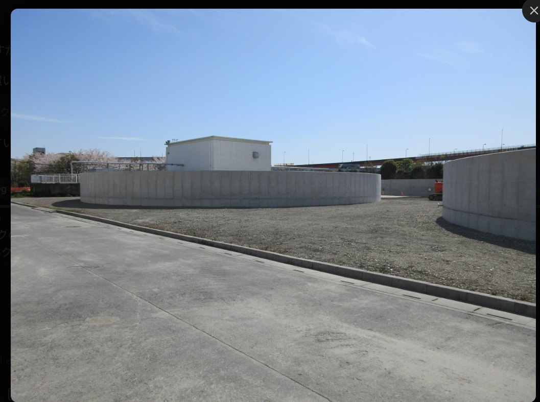 9,000m3 3基 汚泥消化タンク アスファルトサンド舗装工事